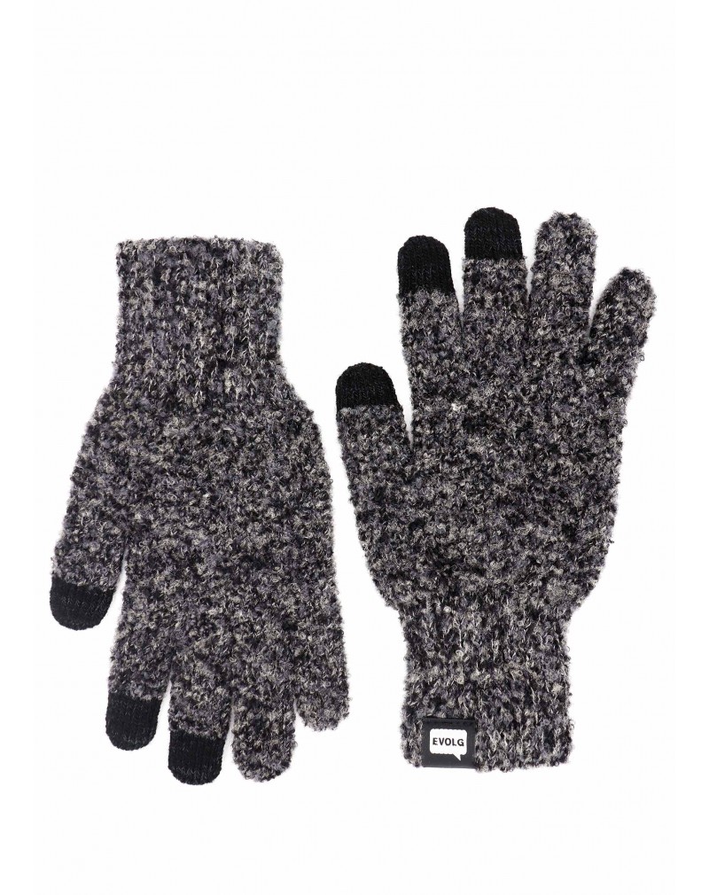 MOTTLED - Knitted gloves