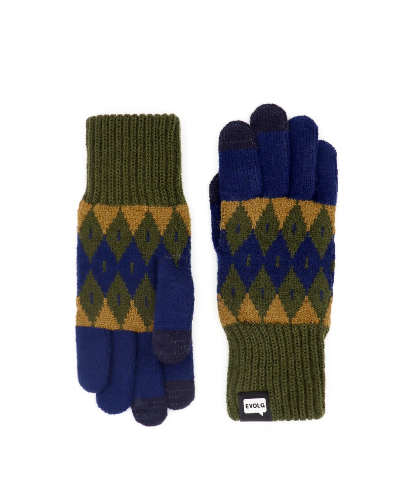 ARGYLE - Knitted gloves