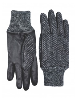 SAGA - Gants Laine et Cuir...